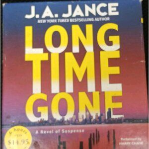 Long Time Gone J.A. Jance CD Audiobook 5 Discs Mystery Suspense Harry Chase
